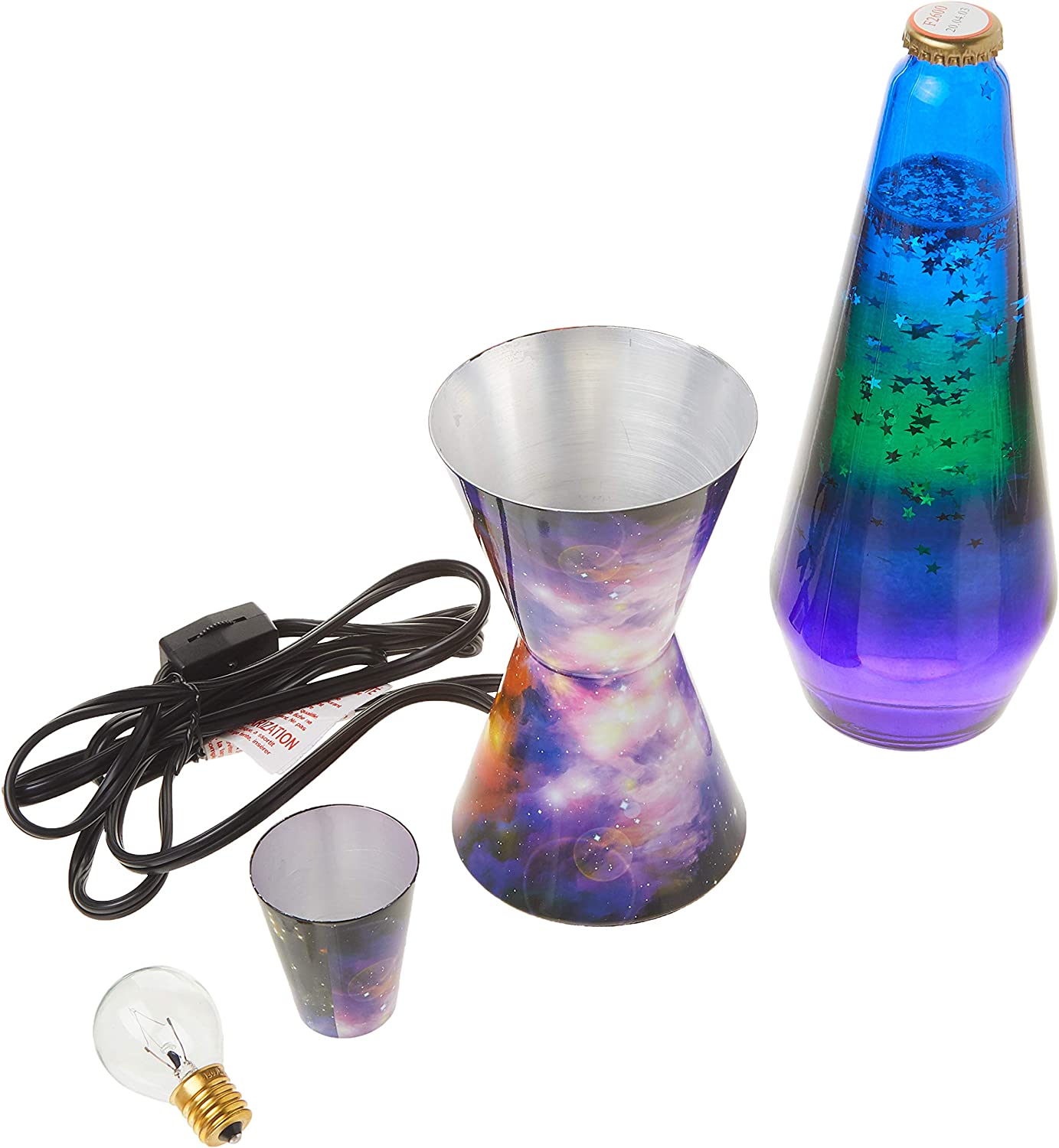 metal glitter Lava Lamp