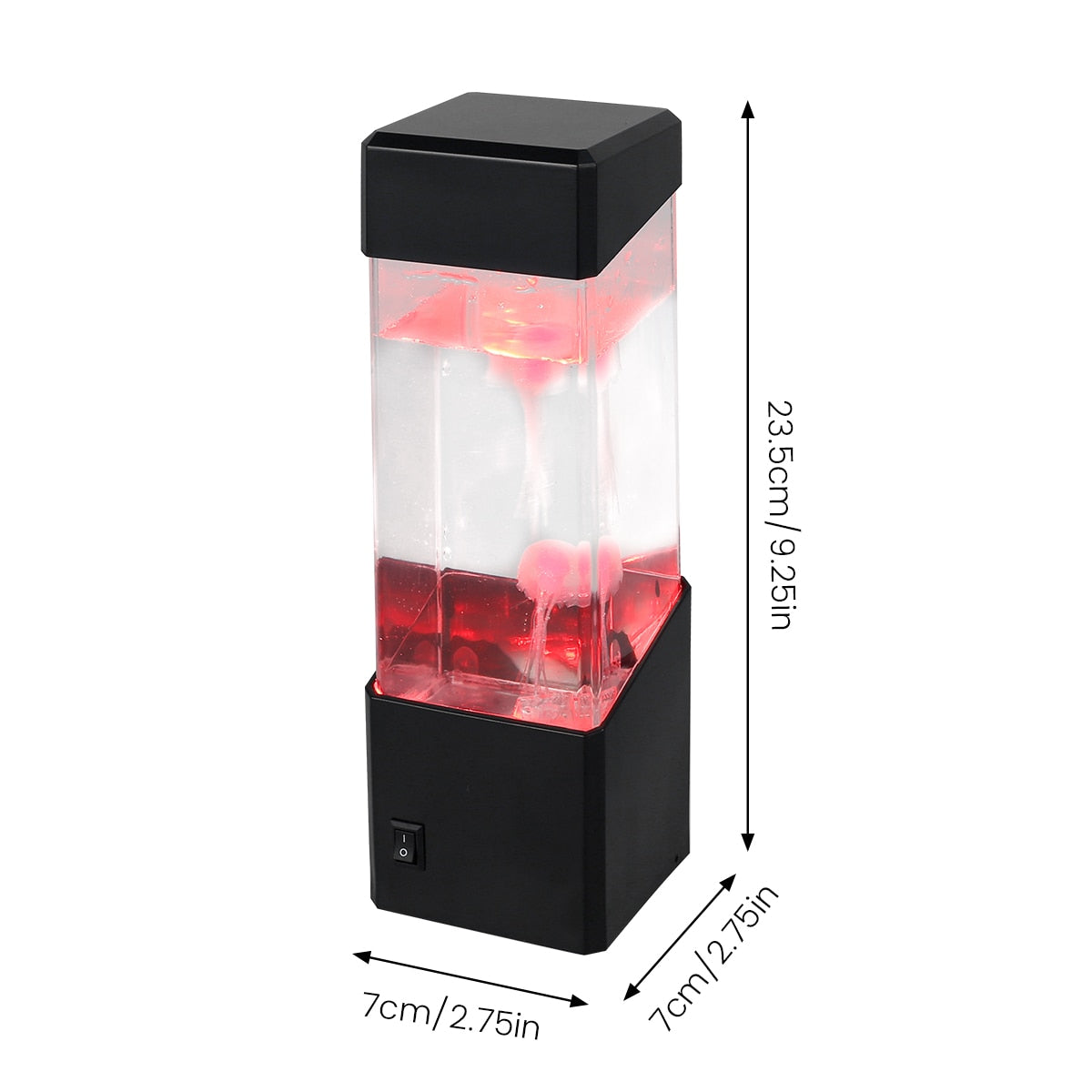 Color Changing 3D Jellyfish Aquarium Lamp