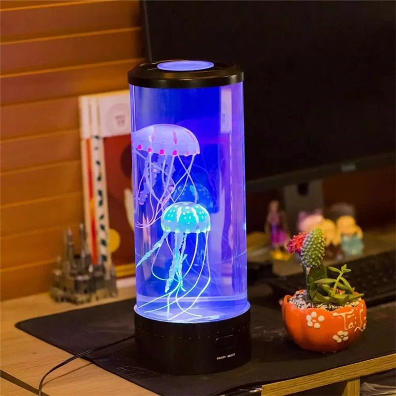Kaal transfusie heerlijkheid Jellyfish Lava Lamp