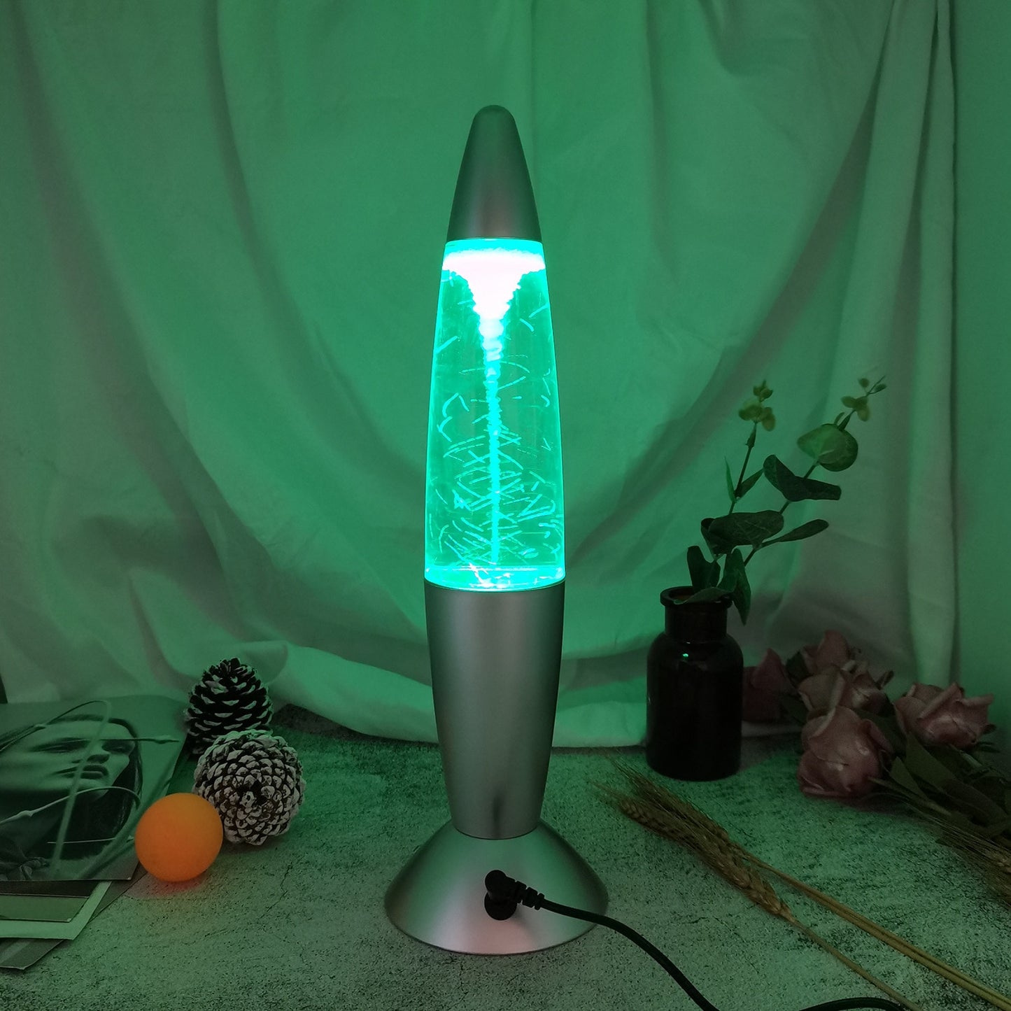 Multi-Colored Tornado Lava Lamp