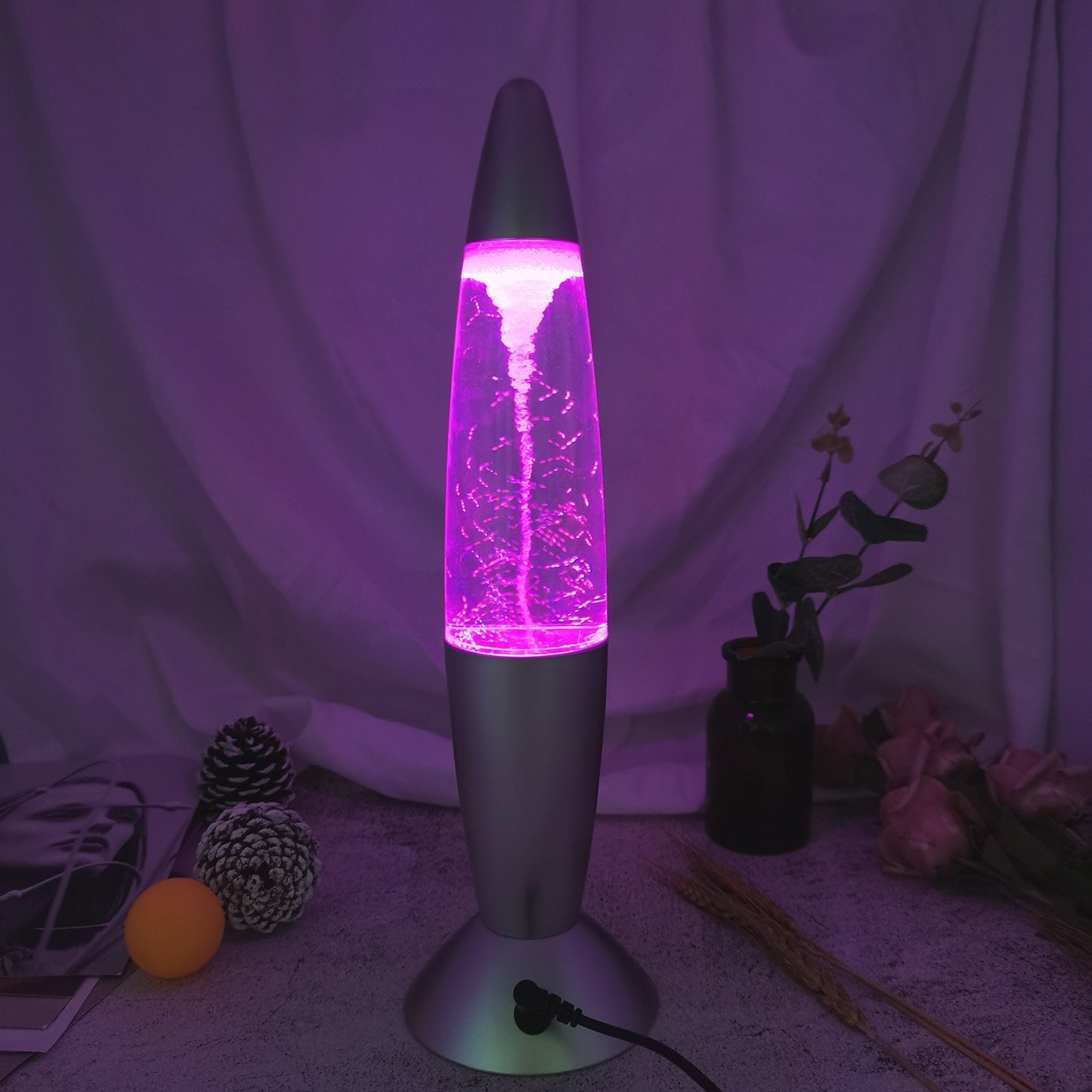 Multi-Colored Tornado Lava Lamp