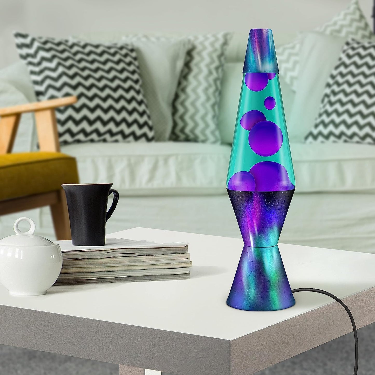 Purple & Green Lava Lamp [USA Shipping]