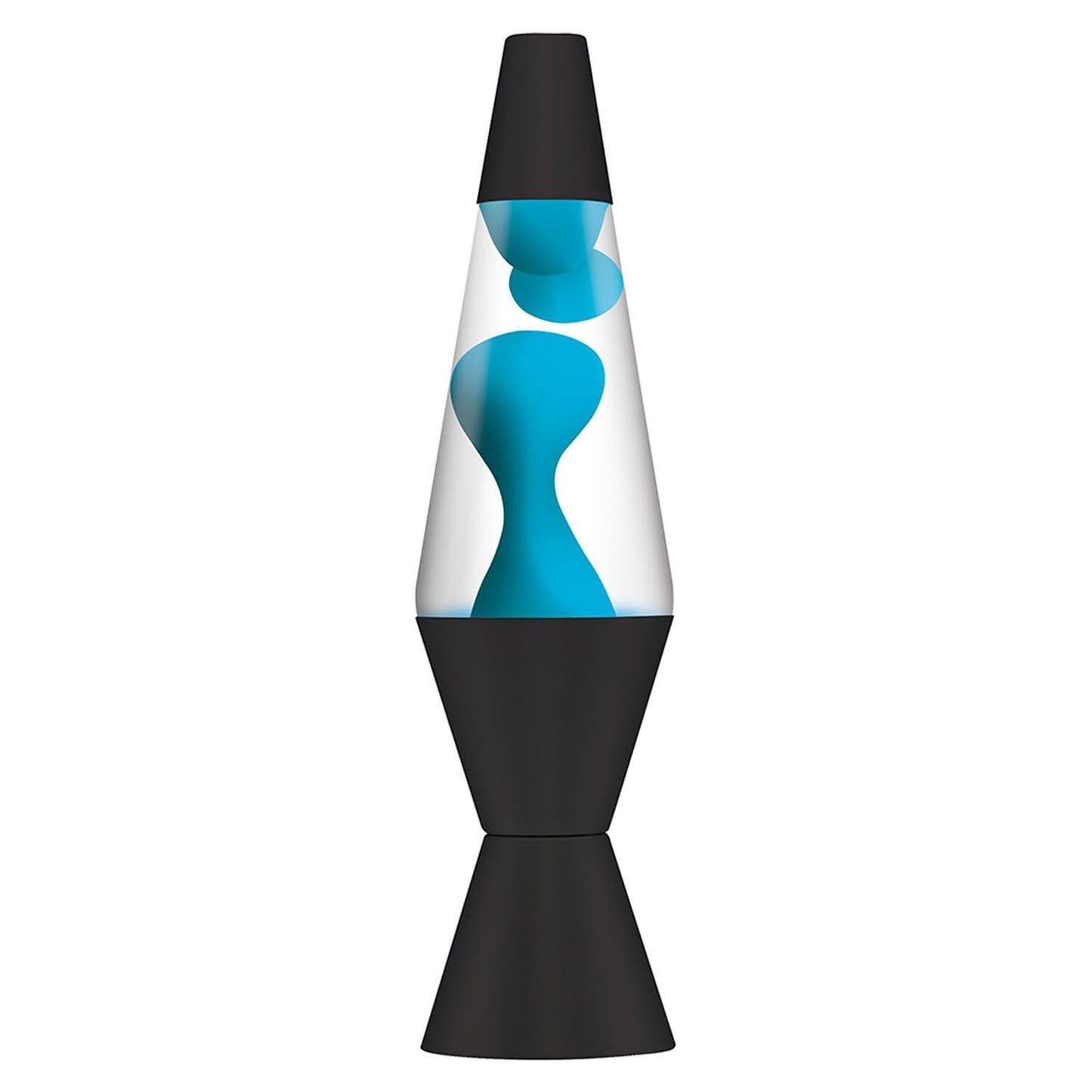 Black & Neon Blue Wax Lava Lamp [USA Shipping]