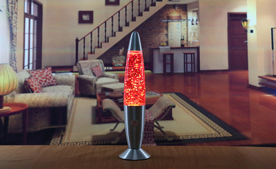 red lava lamp
