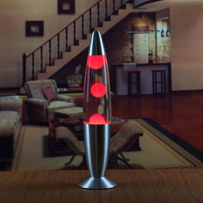 Red Wax Lava Lamp