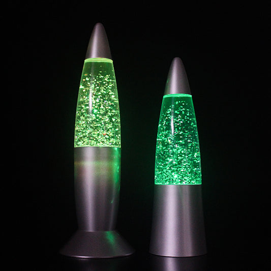 Green Glittery Lava Lamp