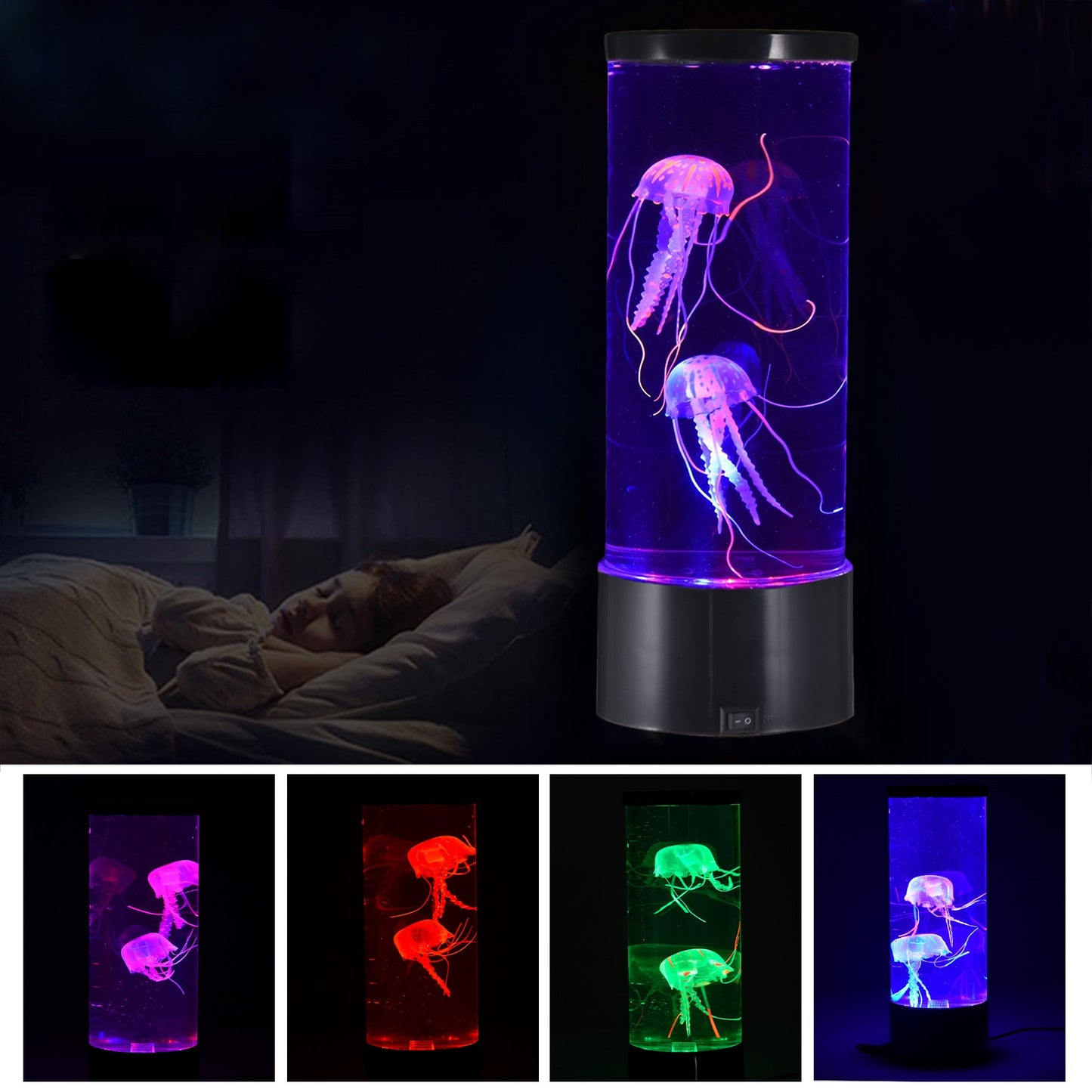 Colorful Jellyfish Lava Lamp