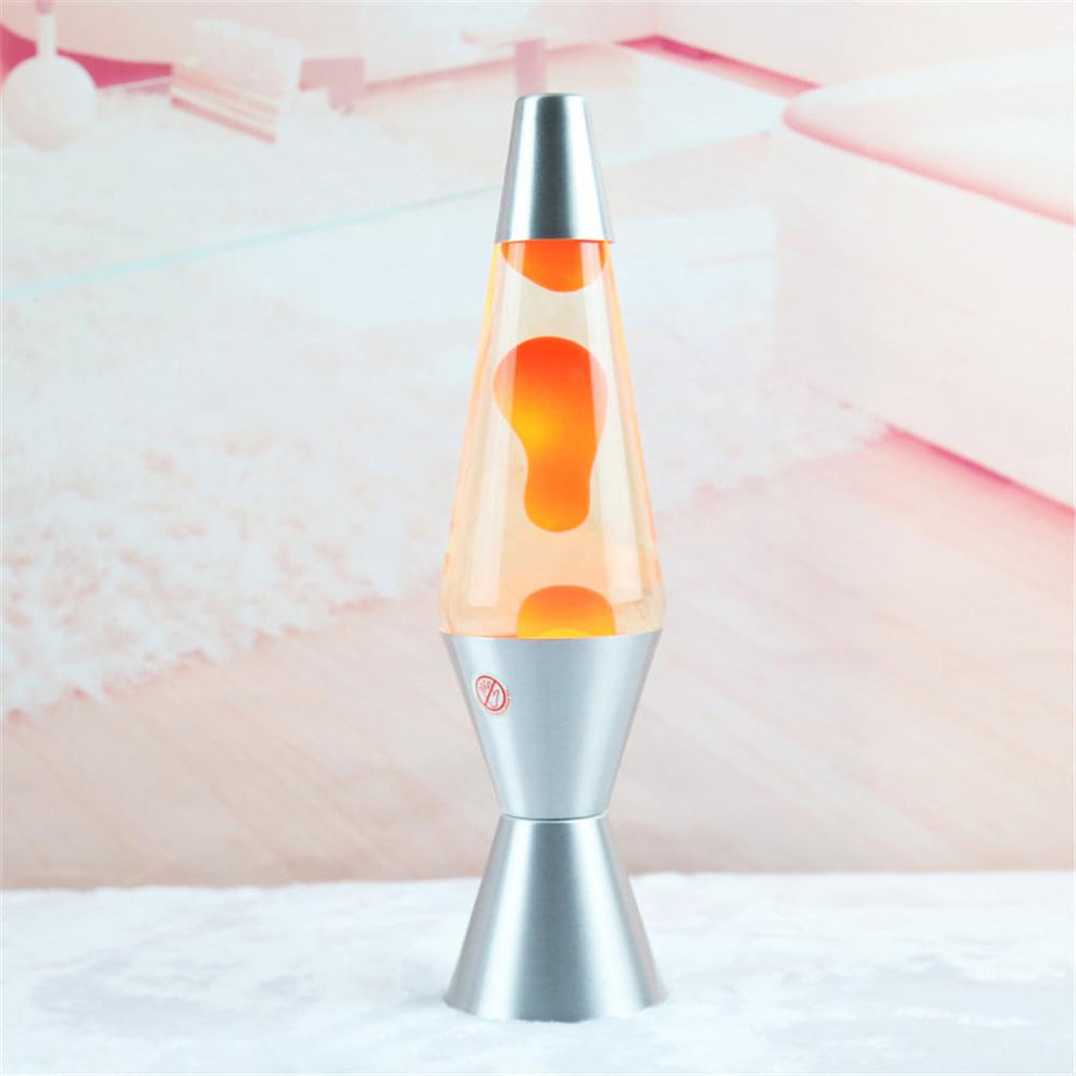 Simple Classic Orange Lava Lamp